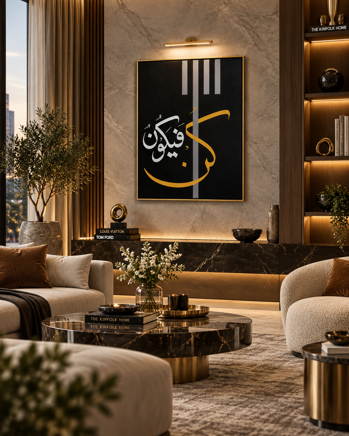 Kun Faya Black & Gold Luxury