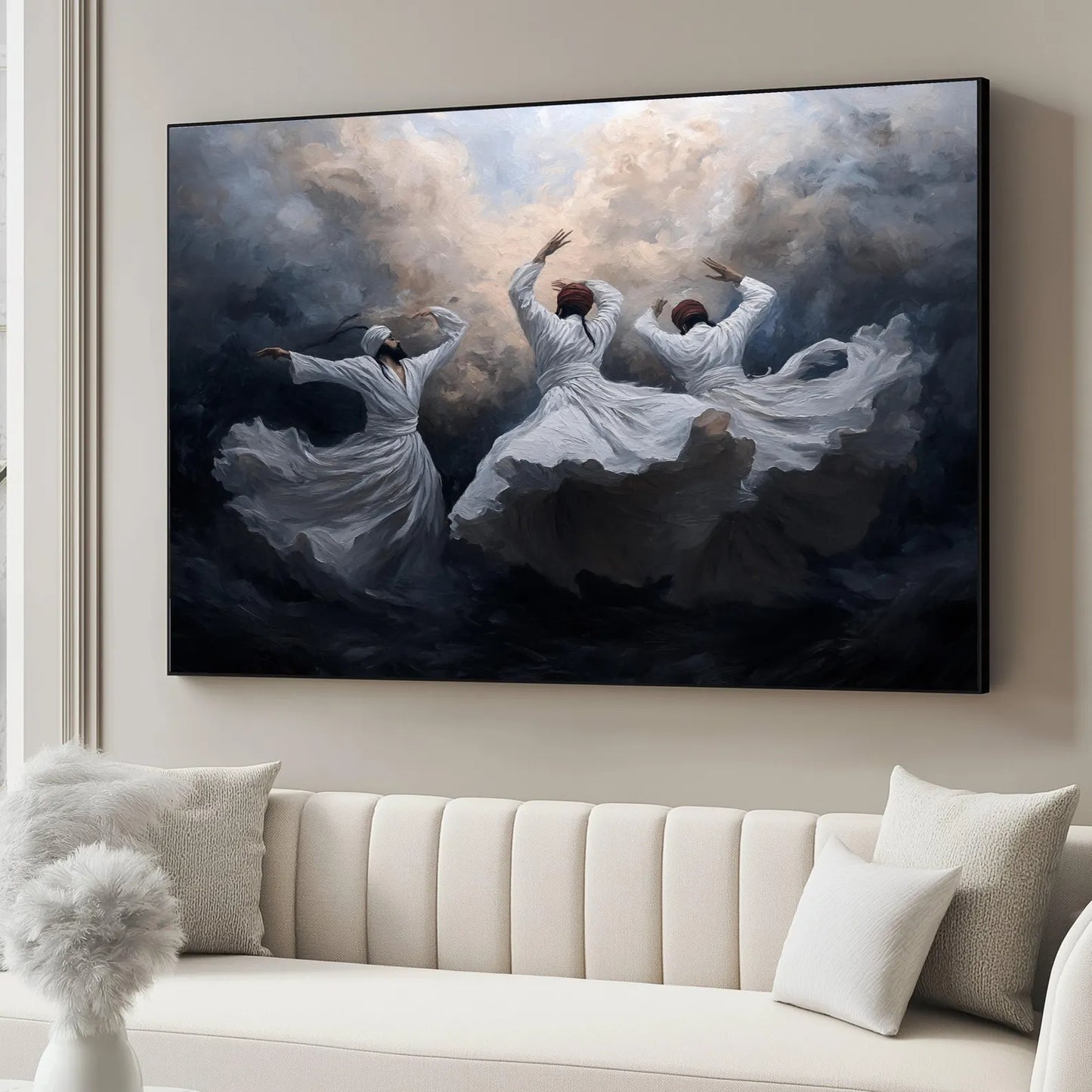 Whirling Dervishes Canvas Art