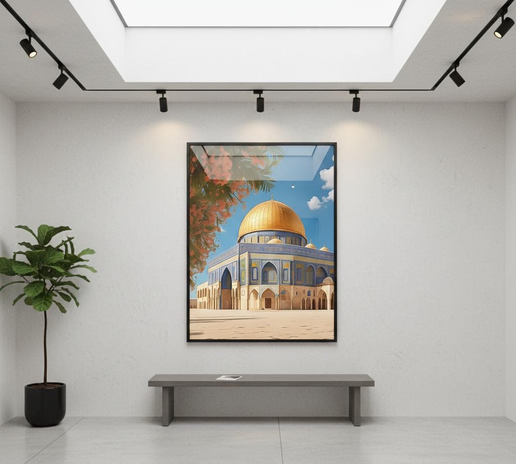 Masjid-Al-Aqsa Canvas Frames | Wall Art