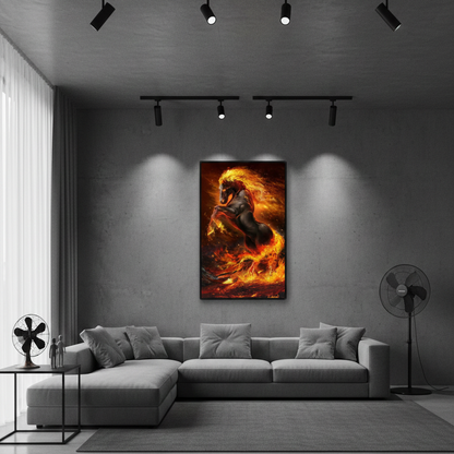 Flame Horse | Wall Art