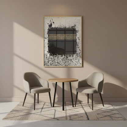 Holy Kaaba The Masses – Abstract Islamic Wall Art
