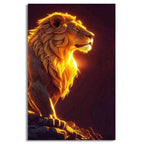 Majestic Lion Portrait | Wall Art