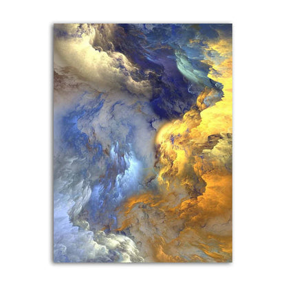 Nordic Decor Abstract Cloud Mist | Wall Art