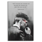 Thomas shelby Canvas Frames Wall Art