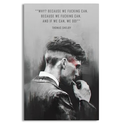 Thomas shelby Canvas Frames Wall Art