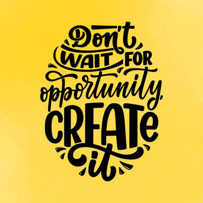 ZEBO TREND Motivational (4 Panel) Wall Art