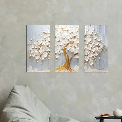 Peace Tree Nature 3 Piece Wall Art Canvas Set