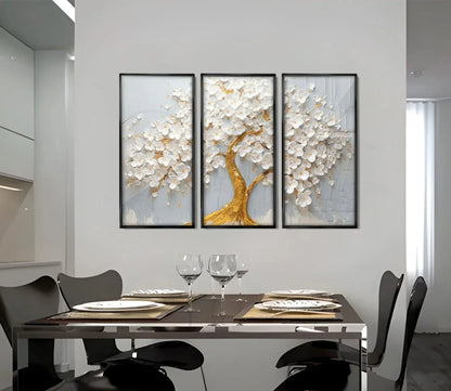 Peace Tree Nature 3 Piece Wall Art Canvas Set