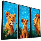 Tropical Lion Family 3 - Parts