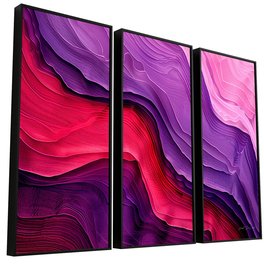 Enchanted Marble Abstract - 3 Parts