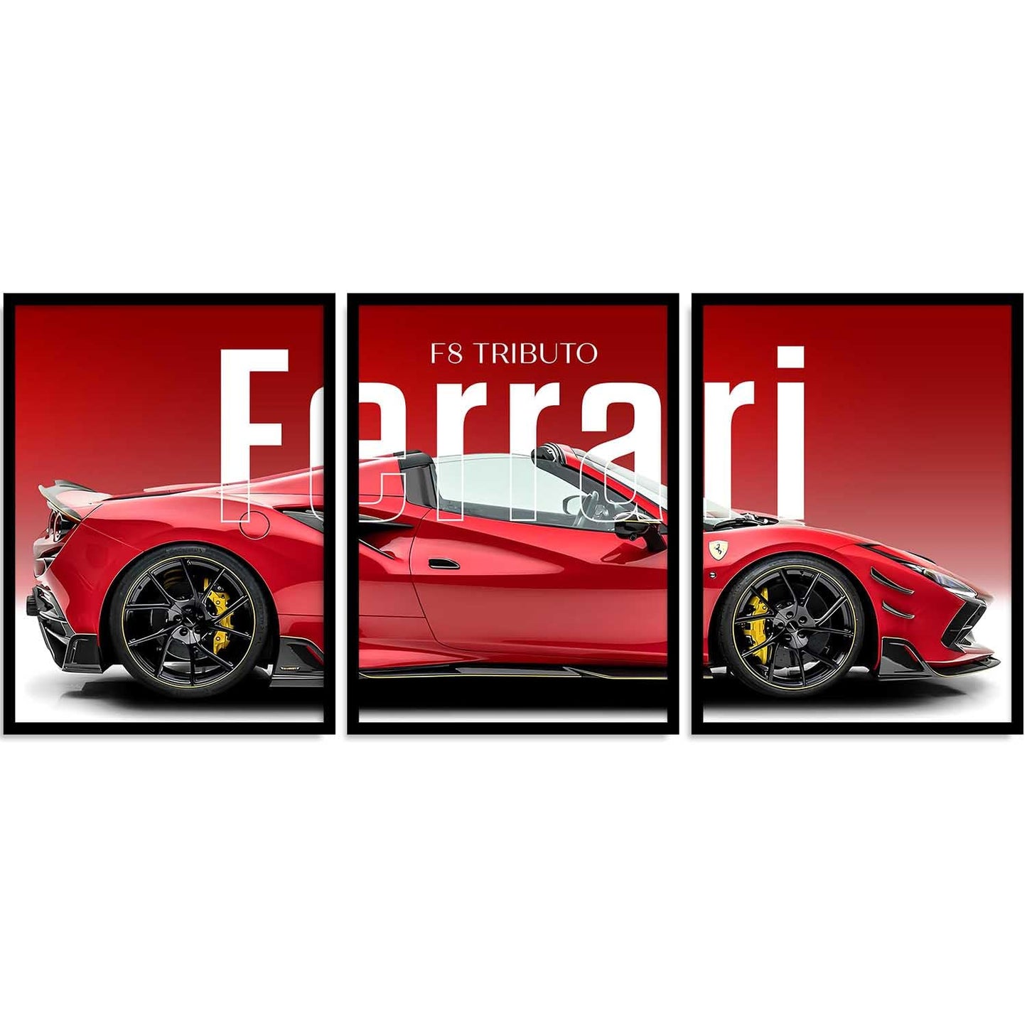 Farrari Car Framed