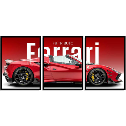 Farrari Car Framed