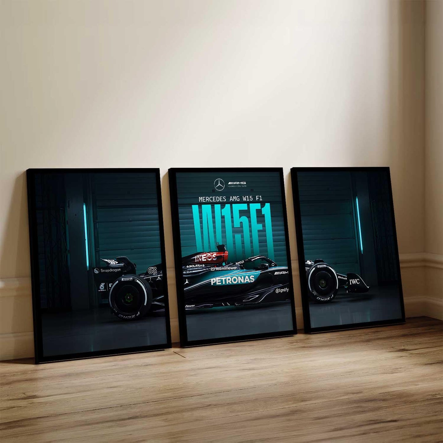 Mercedes F1 Car Framed