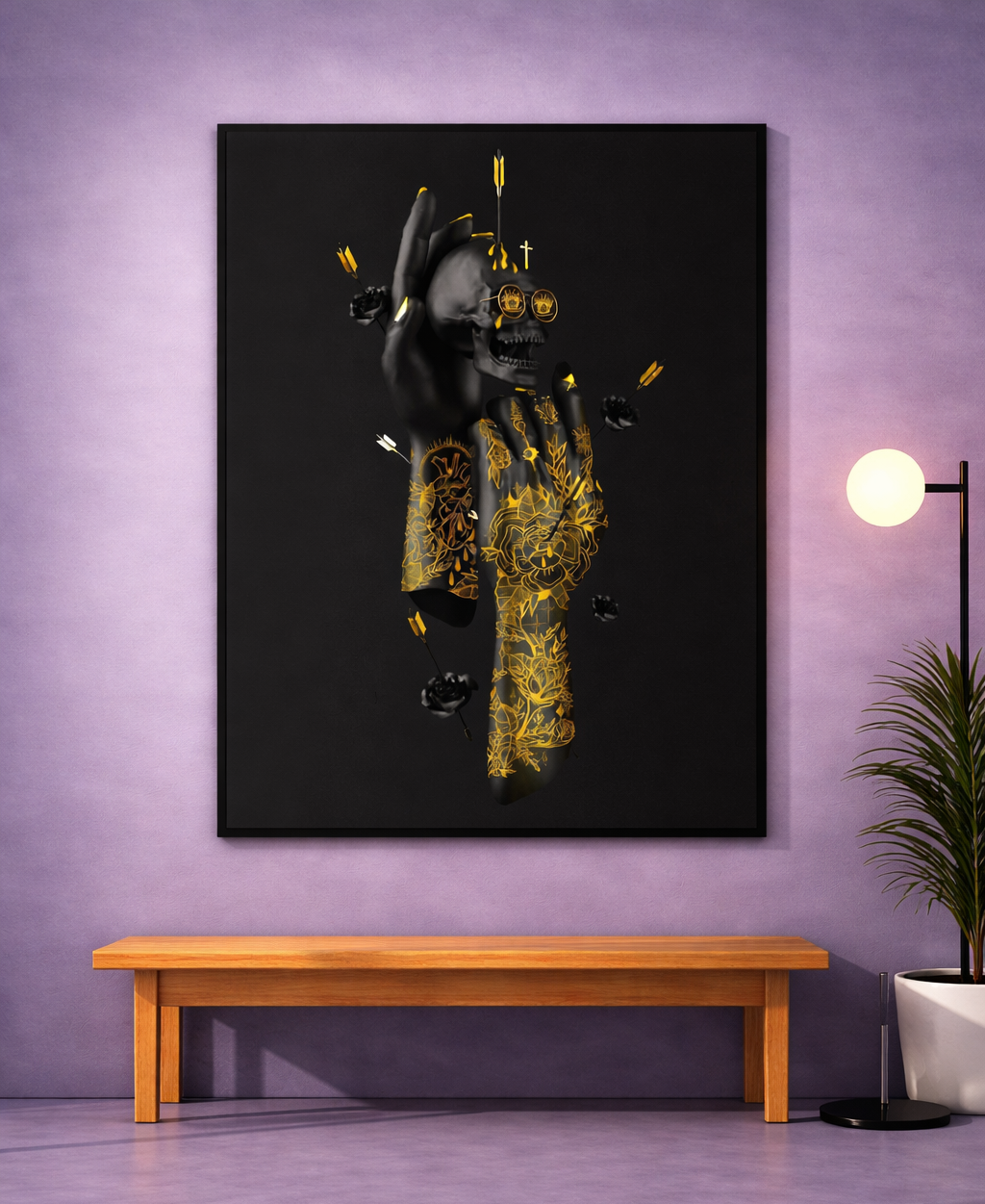 Skull Hand