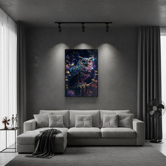 Beautiful owl bird | Wall Art