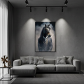 Black and White Horse In a Suit | Wall Art