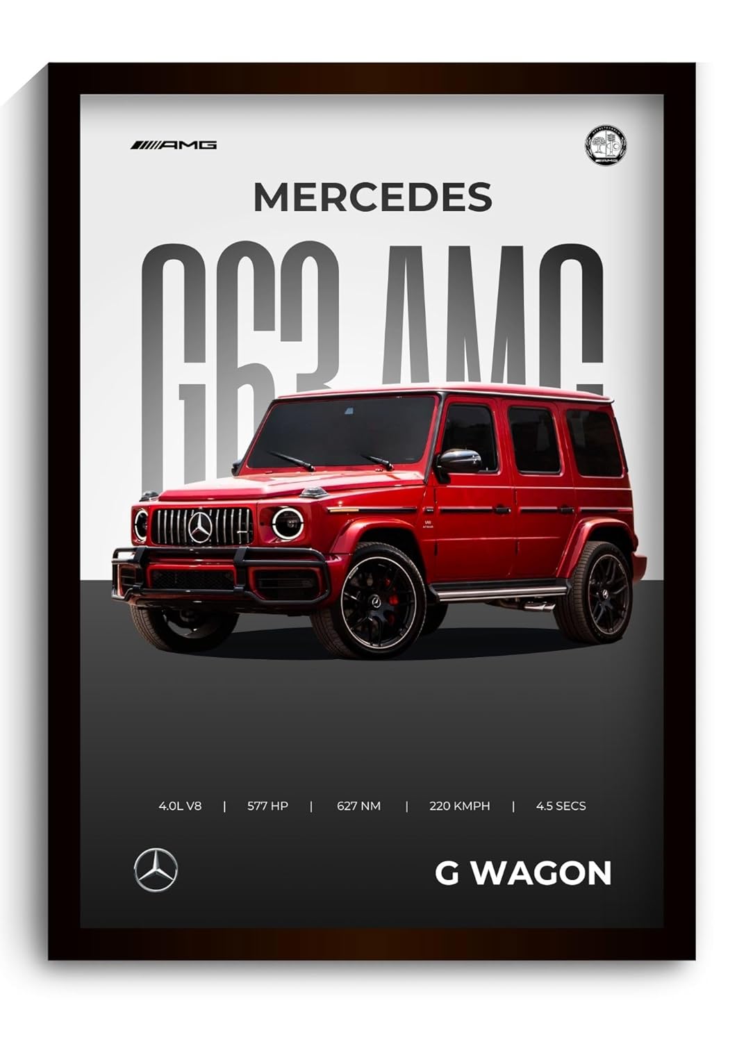 Mercedes G Wagon Poster|Framed