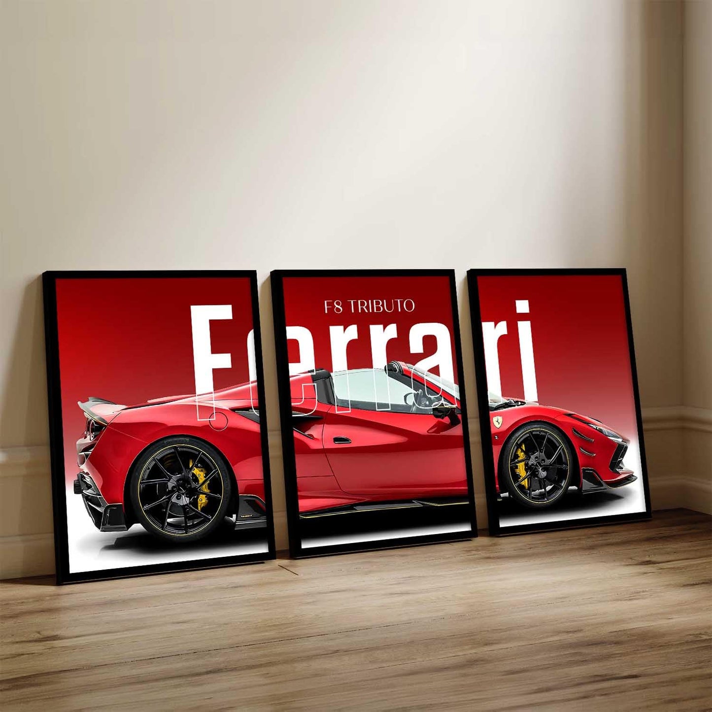 Farrari Car Framed