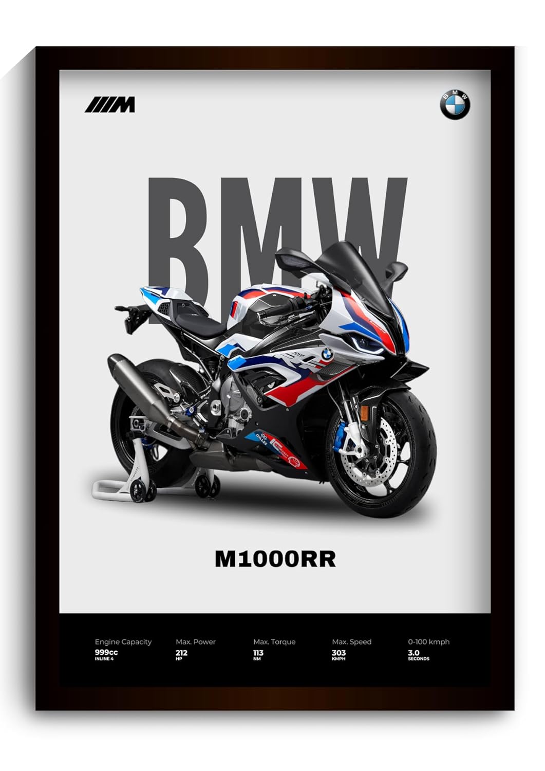 BMW M1000RR Poster