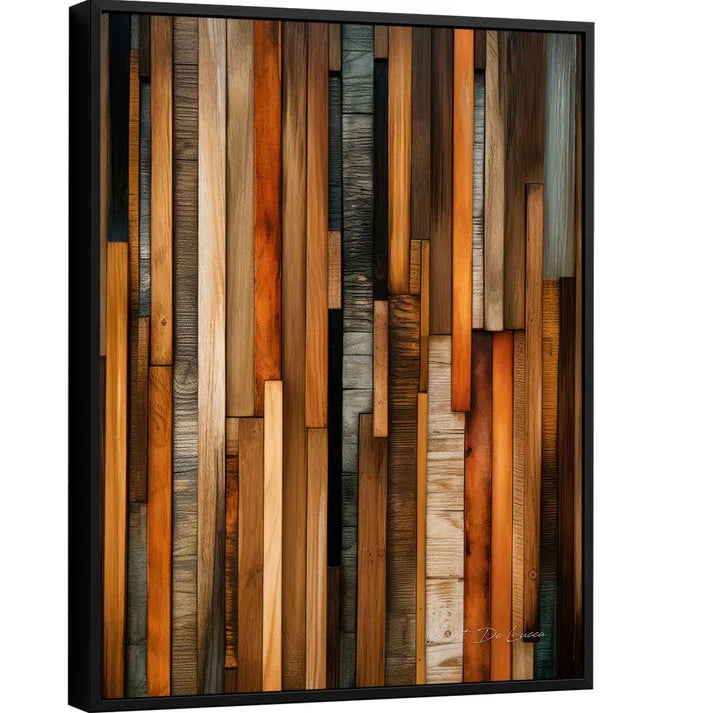 Abstract Rustic Wood