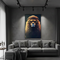 A Lion wearing sun glasses | Wall Art