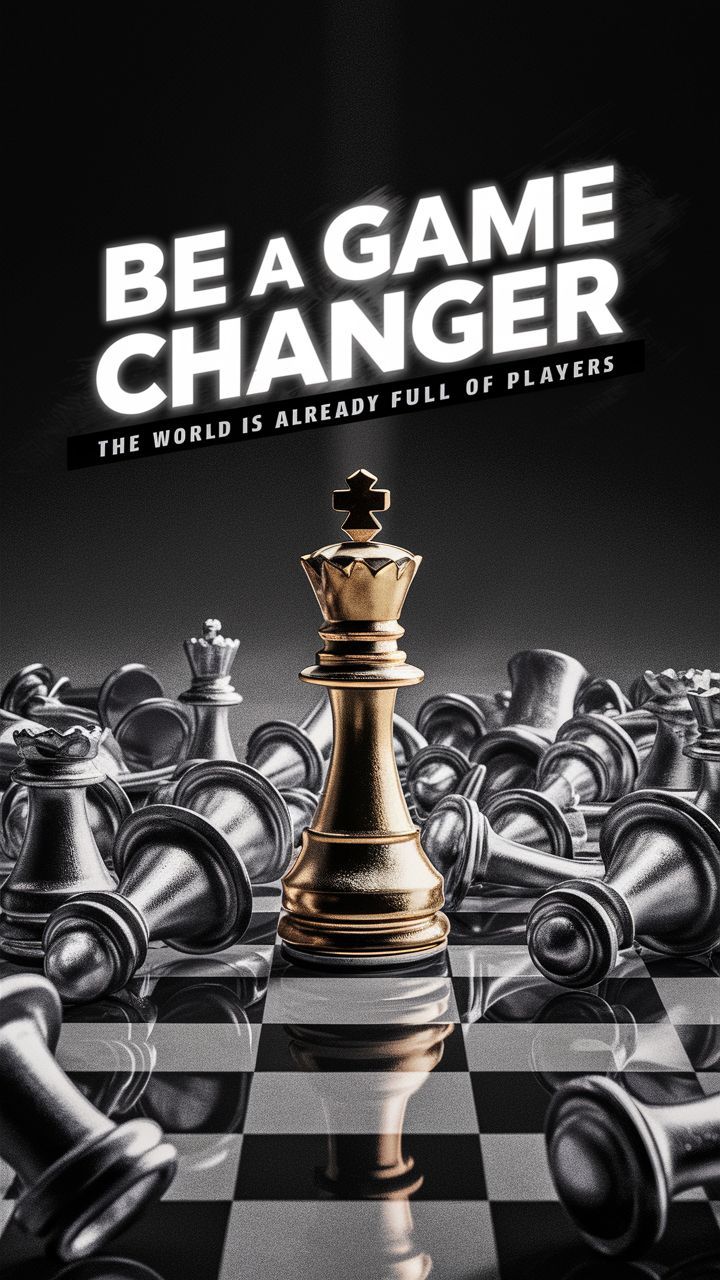 BE A GAME CHANGER