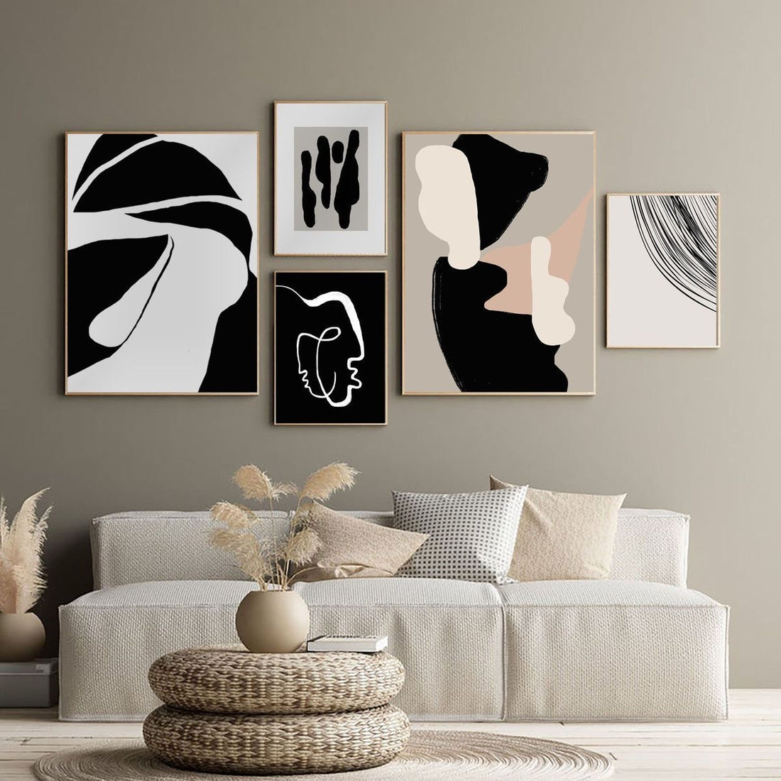Unique BOHO Art Frames Abstract Wall Art
