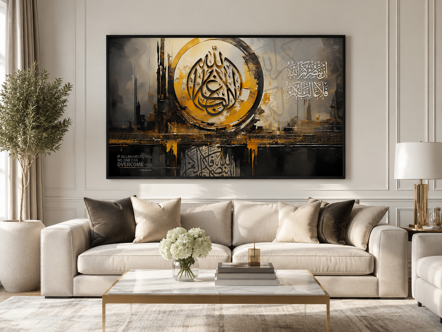 A Statement Piece of Faith and Luxury for Your Modern Interior