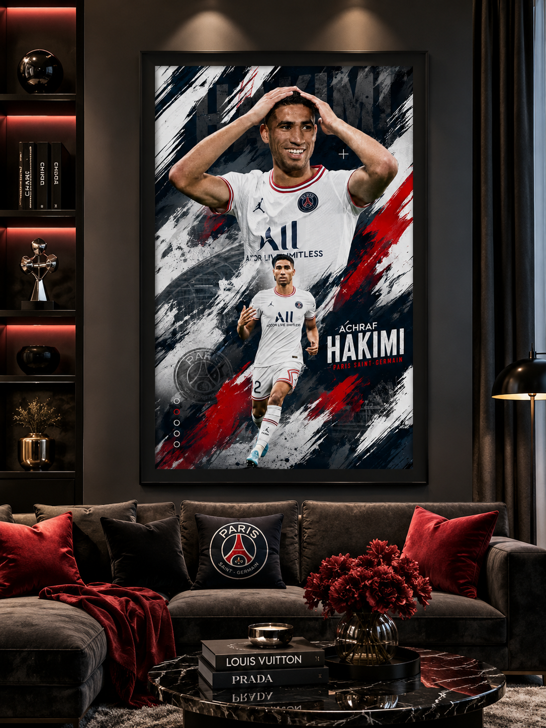 Signature Achraf Hakimi Poster