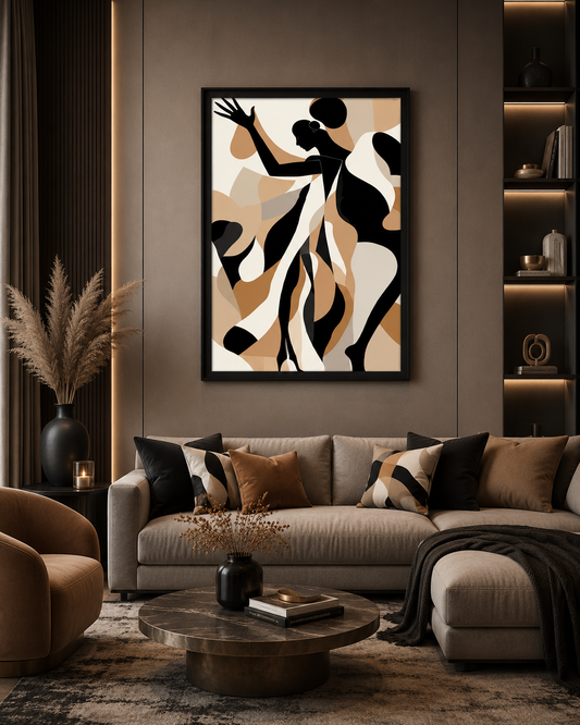 The Humanoid Abstract | Wall Art