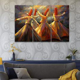 Sufism (3panel) | Wall Art