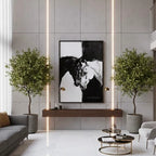 Monochrome Majesty Wall art