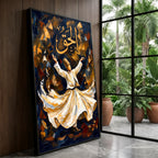 Raqs-e-Al-Haq Canvas Frame Art