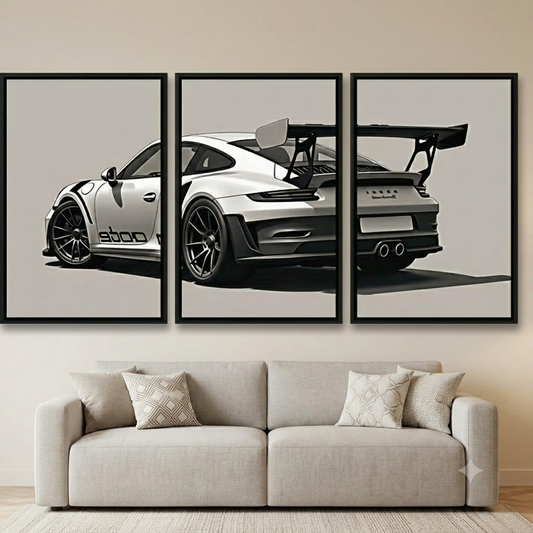Porsche GT3 RS Poster 3 Piece