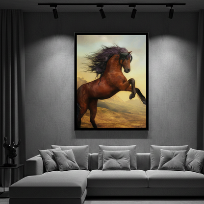 Arabian Horse Canvas Frame | Wall Art