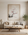 Whispering Sakura Canvas Frame Art