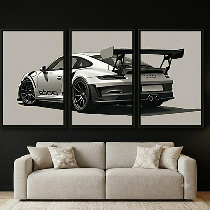 Porsche GT3 RS Poster 3 Piece