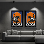 Classic Nobility Equestrian Poster Prints Contemporary Horse Riding Canvas Painting Wall Art Mural For Living Room Home Decor