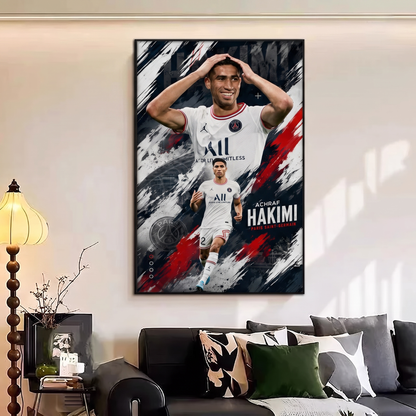 Signature Achraf Hakimi Poster
