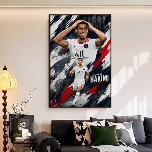 Signature Achraf Hakimi Poster