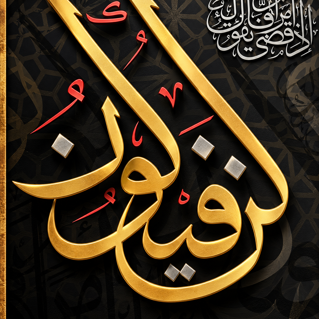 Kun Fayakun  كُنْ فَيَكُونُ — “Be, and it is.