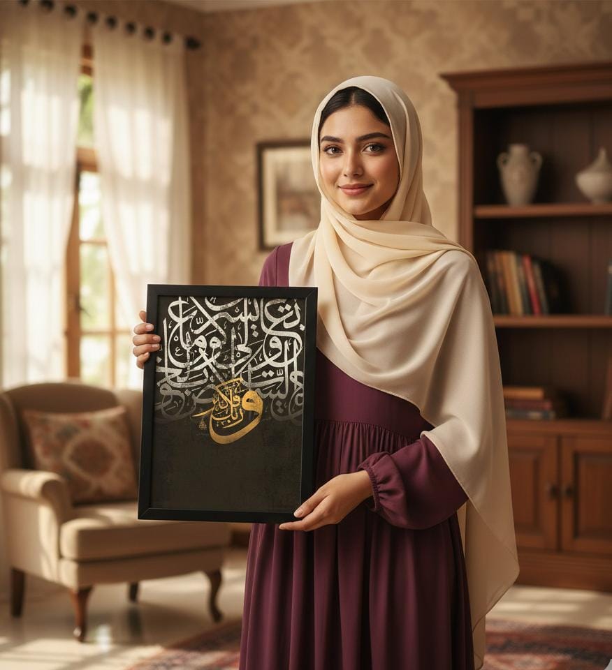 Beautiful Islamic Arabic Calligraphy | Wall Art
