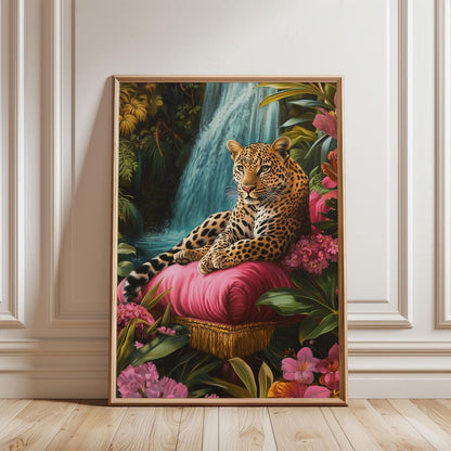 Leapord Single Wall art