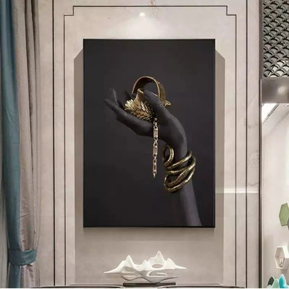 Scandinavian Hands Single Wall Art