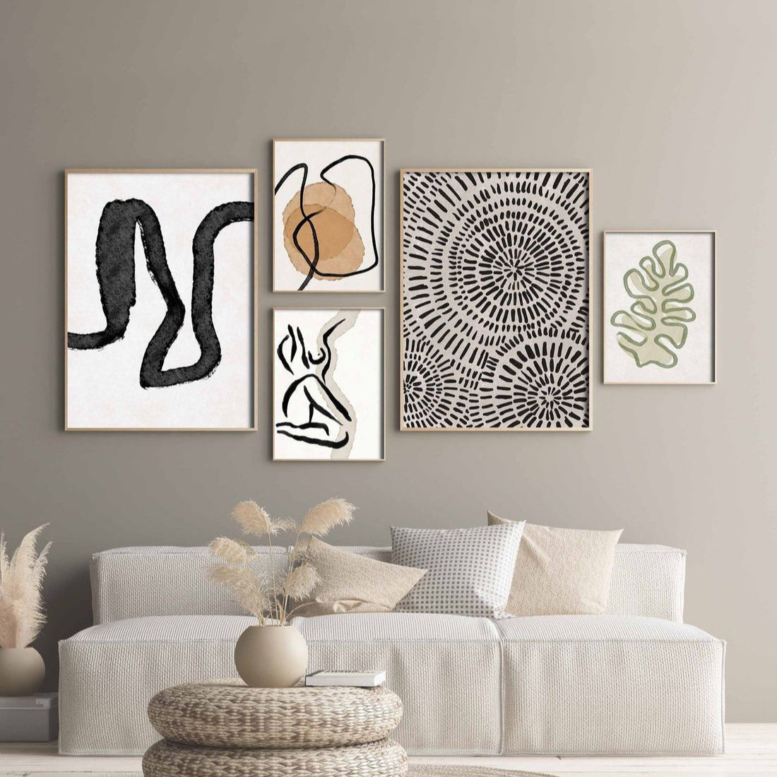 Unique BOHO Art Frames Abstract Wall Art