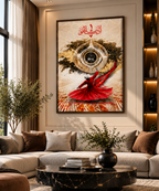 Sufi Serenity Canvas Frame Art