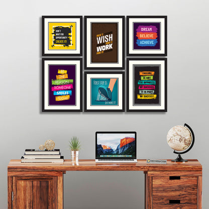 Motivational Frames Set of Frames - Setup