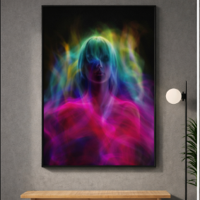 Girl Neon Effect