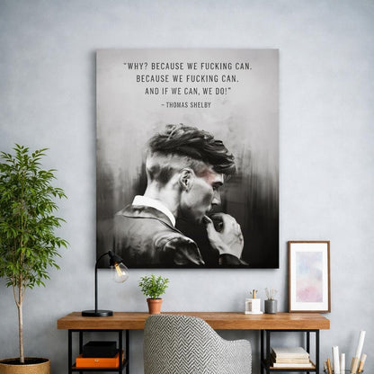 Thomas shelby Canvas Frames Wall Art