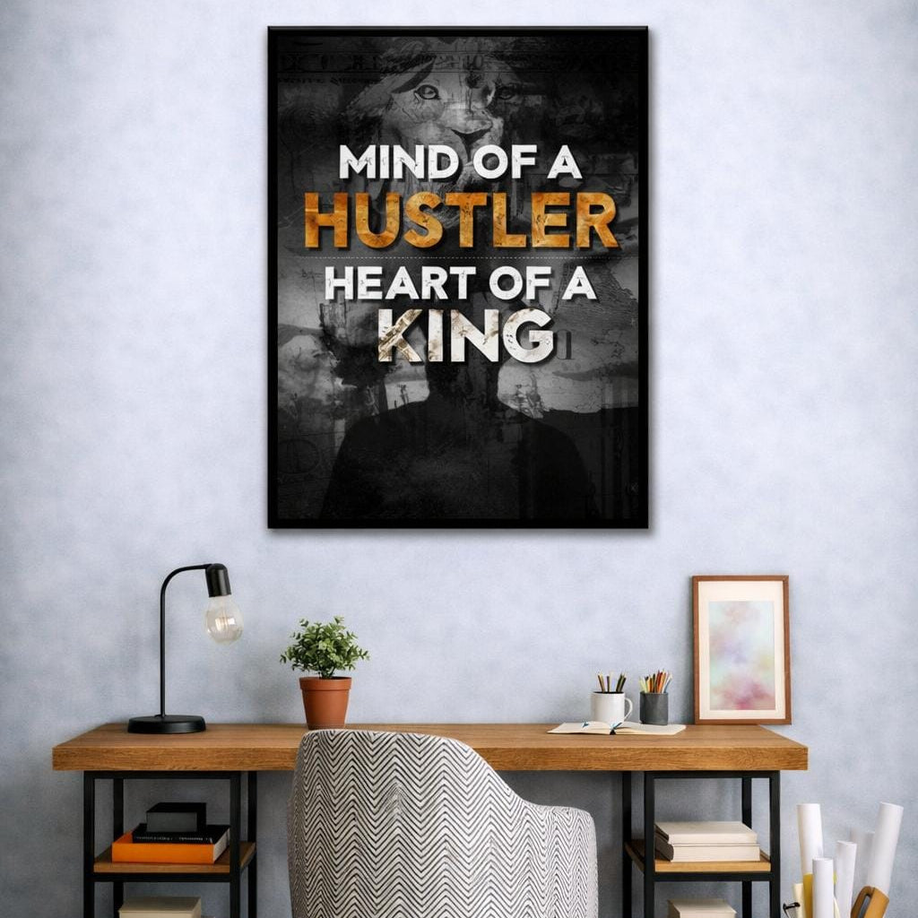 Mind of A Hustler Canvas | Wall Art